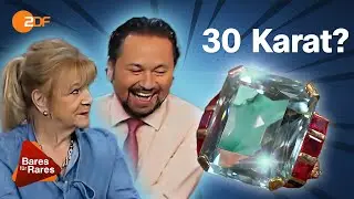 Koloss im Händlerraum: Ring mit Aquamarin Edelstein verschlägt allen die Sprache | Bares für Rares