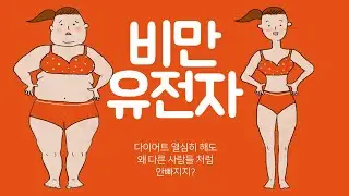 다이어트가 힘든 이유 비만 유전자에 알아보자 #다이어트