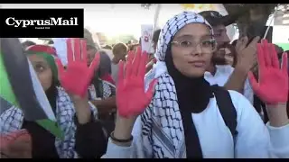 Pro-Palestine demonstration in Cyprus | Cyprus Mail