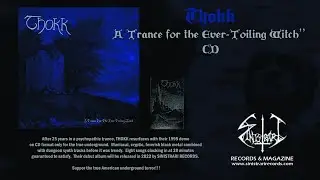 THOKK 'A Trance For The Ever-Toiling Witch' CD Sinistrari Records