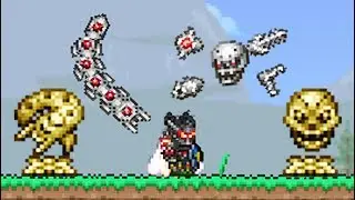 МИКРО СКЕЛЕТРОН ПРАЙМ И УНИЧТОЖИТЕЛЬ! ЛУЧШИЕ МАСТЕР ПРЕДМЕТЫ? | Террария 1.4 в Мастер моде #11