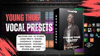 Young Thug - Vocal Preset Essentials | Ableton, FL Studio, Logic, Pro Tools & More