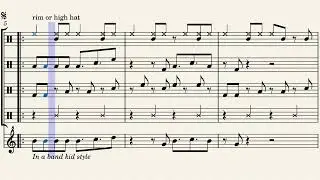 George Lopez Cadence (Low Rider drumline arrangement)