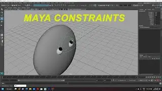 Maya Constraints | Point Constraint | Aim Point Constraint | Rivet Point Constraint
