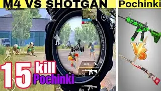 KING OF POCHINKI🔥15 kill in pochinki solo vs squad |#PUBGMOBILE | DXViCTOR five finger +full gyro