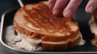 Knife and Fork Grilled Cheese with Honey | Recipe | Food & Wine