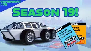 Grinding Jailbreak Contracts LIVE! Season 19 Frost Crawler! Roblox Gamenight #78