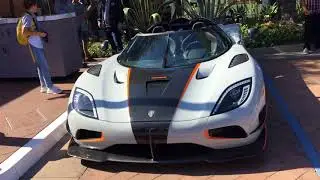 World speed record holder koenigsegg shuts down Newport Beach with 4 other koenigseggs