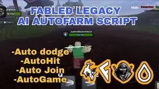 [NEW] Fabled Legacy OP AI AutoFarm Script | Arceus X 3.0 • Delta • Fluxus • Hydrogen