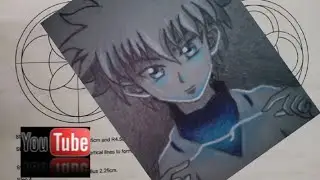 DRAWING ANIME WITH LIGHT EFFECTS | ART KILIG