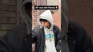 My boyfriend's two faces💕 #shorts #funny #viral