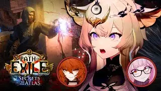 Yuzu Plays Path of Exile: Secrets of The Atlas | Day 1 (ft. Zentreya & MataraKan)