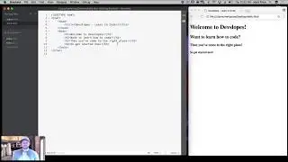 HTML Building Your First Website
