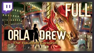 【NANCY】Nancy displaying cop behavior | Nancy Drew The Haunted Carousel FULL【Twitch VOD】