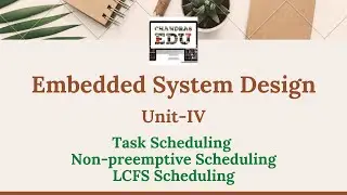 Non-preemptive Scheduling -  LCFS Scheduling