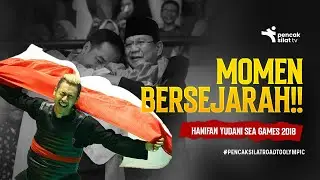 PENCAK SILAT | MOMEN HANIFAN YUDANI MEMPERSATUKAN PAK JOKOWI DAN PAK PRABOWO