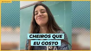 Hoje a chamada é de: CHEIRO QUE NÃO É PERFUME MAS EU GOSTO!
