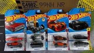 Hot Wheels H Case Unboxing - Ferrari, Zamacs, & Orange Supers