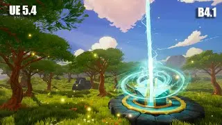 Simple Stylized Environment in Unreal Engine 5 with Blender