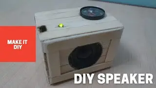 DIY SPEAKER || How to make speaker