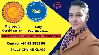 Microsoft & Tally Certification Program||International  Recognized certification||Tally Online Class