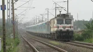 GLORIOUS 27 YEARS OF JOURNEY!!! 02010 ADI-MMCT SHATABDI EXPRESS SKIP OUT PARDI STATION