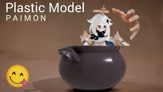 Plastic Model PAIMON (Full) By @mikeinel