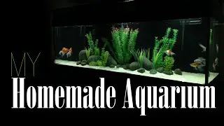 How to Make 4 feet Aquarium at Home - How to make fish tank at home Bengali video