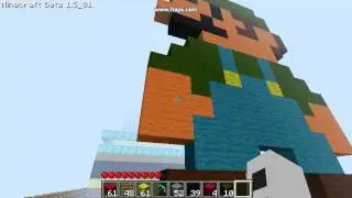 Minecraft! Super Mario and Luigi!!!