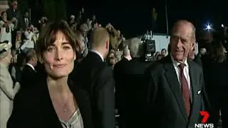 Duke of Edinburgh, Prince Philip  Videobombing Reporter Romilly Weeks
