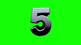Numbers Up and Down - Green screen transition overlays for iMovie + Final Cut Pro X