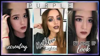 Recreating KATHLEEN LIGHTS' eyes MAKEUP LOOK - 