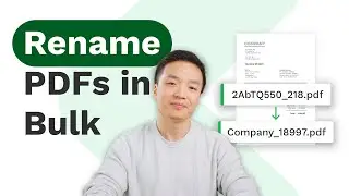 How to Bulk Rename PDF Files Based on Content