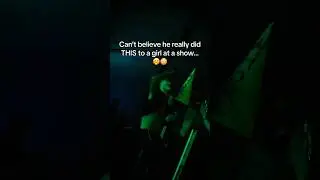 Emo really did THIS to a girl at a show…🫢😳#emo #rock #rockmusic #hardrock #metal #music #livemusic