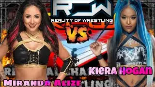 Miranda Alize Vs Kiera Hogan [FULL MATCH] Throwback Series | Realitas Gulat Wanita : WWE