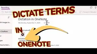 Digital Note Taking Tips | 2 ways to use dictation in OneNote