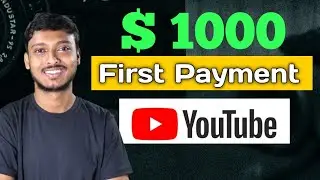 My First Payment from YouTube -First payment kitna aata hai?