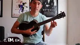 Merk & Kremont Featuring DNCE - Hands Up - Ukulele Tutorial