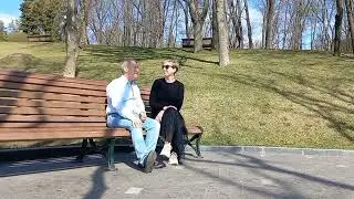 Харьков,6.04., С Любимой в парке.💝💘