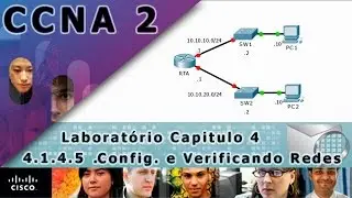 4.1.4.5 Packet Tracer - Configuring and Verifying a Small Network CCNA2 CAP.4 PT/BR