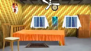Beautiful Cartoon Home inside video background । Copyright Free Cartoon House