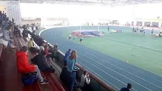 Эстафета 4 по 400 метров, юноши. 1 забег (Свердловская область - 3.25,34). Первенство России U18