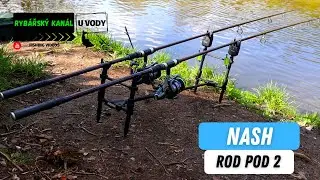 STOJAN O VÁZE 0,6KG NASH Tackle 2 Rod Pod