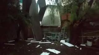 Temporal na região de Sudeste Destruição em Casa 🏠😔