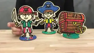 DIY kit - Pirat - Kristinas Scrapbooking