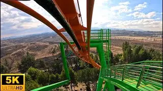 Tatsu POV 5K AMERICA’S BEST FLYING COASTER! Six Flags Magic Mountain, CA