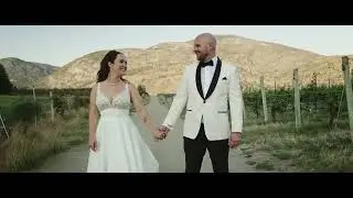 Private Wine Tasting, Llamas & More || Okanagan Wedding  || Brett & Kaylin's Wedding Video