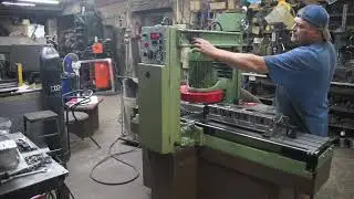 Станок для фрезеровки головки блока цилиндров. 1 часть