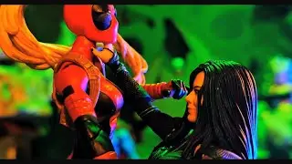 Lady Deadpool vs. Hela Animation - Season 1 Finale! STOP MOTION