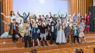 Музыкальная сказка «Снежная королева» в исполнении учеников 2Р класса. Школа № 1579, Сабурово.